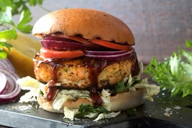 Ray’s Seafood burgers