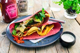 Beetroot Pocket Quinoa Burger