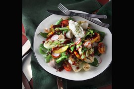 Grillad Sallad Med Fetaostkräm