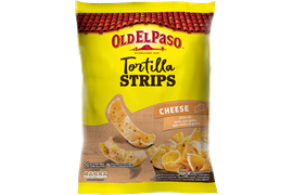 Tortilla Strips Cheese 10x185g