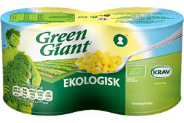 Ekologisk majs 2-pack