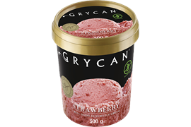 Grycan Strawberry  ice cream 6x300g