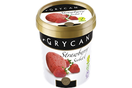 Grycan Strawberry sorbet 6x340g