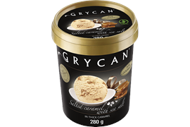 Grycan Salty Caramel w.see salt ice cream 6x280g