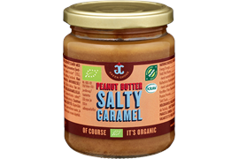 Jordnötssmör Salty Caramel 250g