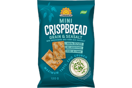 Grain & Sea salt Mini Crispbread 10x120g