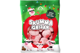 Skumma Grisar Äpple 18x150g