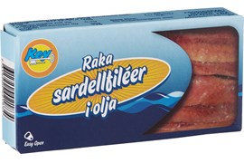 Sardellfiléer Raka