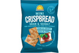 Mini Crispbread Grain & Sea Salt 10x100g