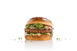 Green Heroes Homestyle vegan Burger