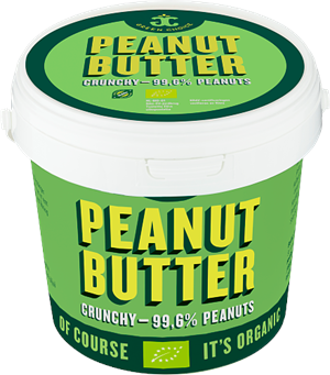 Jordnötssmör Crunchy EKO/KRAV 1000g