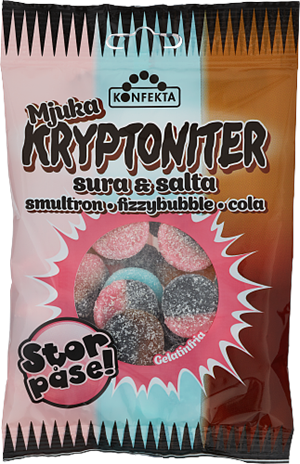 Mjuka Kryptoniter Storpåse