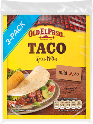 Taco Spice Mix 3-pack 9x(3x25g)