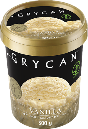 Grycan Vanilla ice cream 6x300g