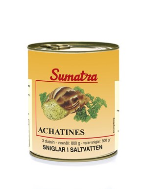 Sniglar utan skal Achantine