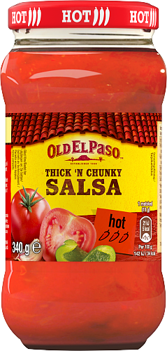 TnC Original Salsa Hot 12x340g