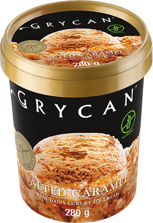 Grycan Salty Caramel w.see salt ice cream 6x280g