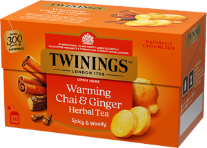 Twinings Ginger Chai Herbal 12x20