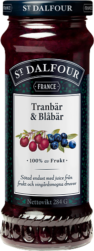 St. Dalfour Tranbär & Blåbär 6x284g