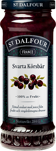 St. Dalfour Svarta Körsbär 6x284g