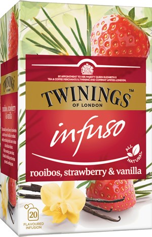 Infuso Rooibos, Jordgubb, Vanilj