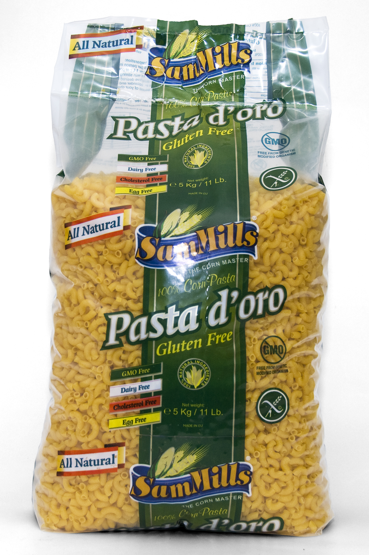 Pasta d'oro Makaroner Majs glutenfri HaugenGruppen