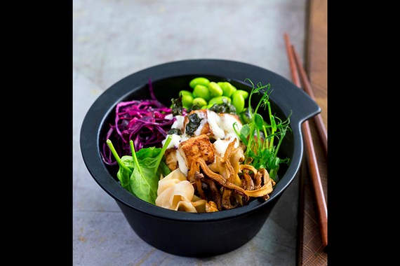 Poké Bowl Med Tofu & Grönsaker